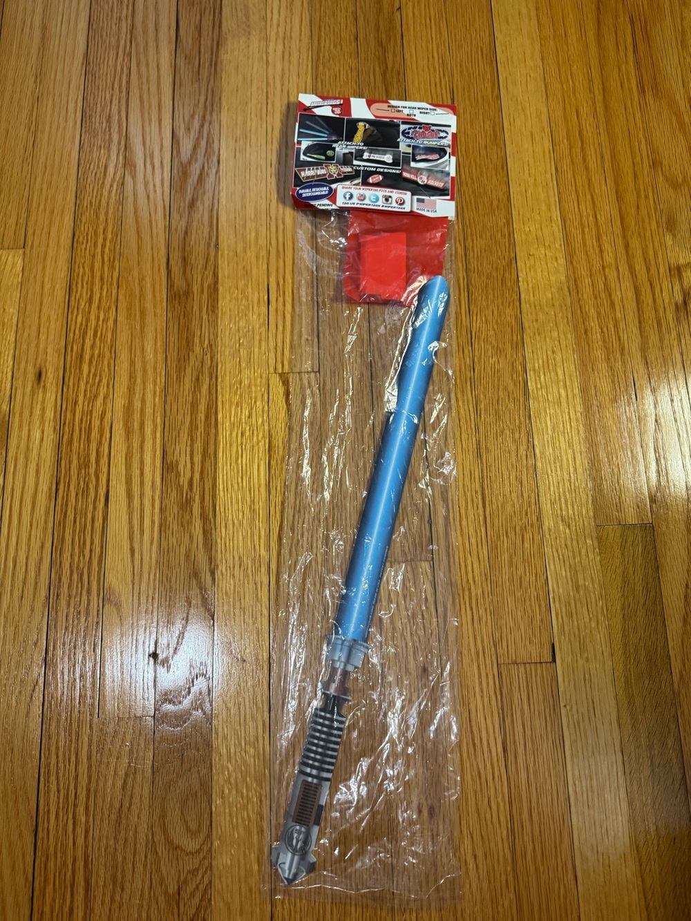 Star Wars WiperTags Blue Lightsaber Car Wiper Accessory New